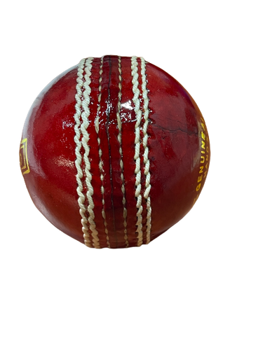 Lady Bird Elegant Red Leather Cricket Ball
