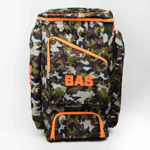 BAS Vampire Camo Orange Duffle Cricket Kit Bag