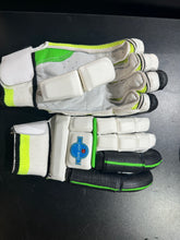 Lady Bird Pro Green White Cricket Batting Gloves