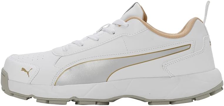 Puma Classicat 107807 01 Cricket Rubber Shoes White Gold