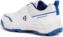 SG Steadler 6.0 Cricket Shoes White/Royal Blue