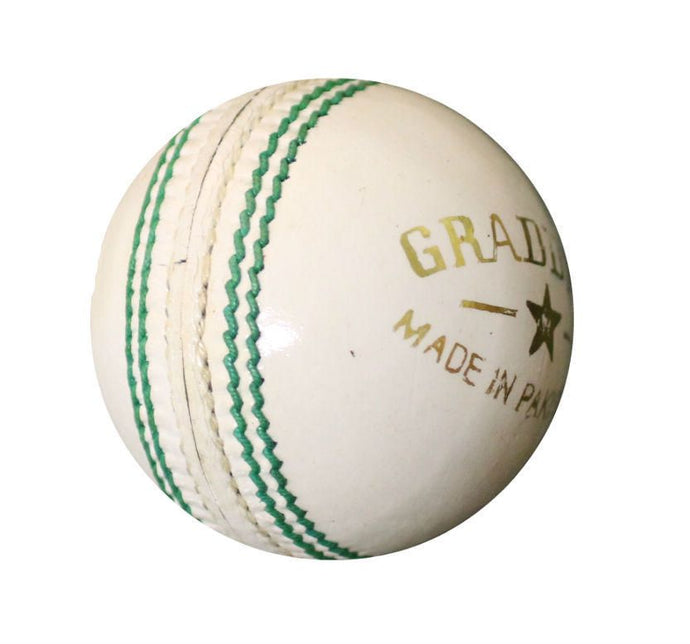 Graddige Players White Cricket Ball