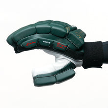 Gortonshire Focus Green Cricket Batting Gloves