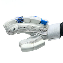 Gortonshire Pro Camo Blue Cricket Batting Gloves