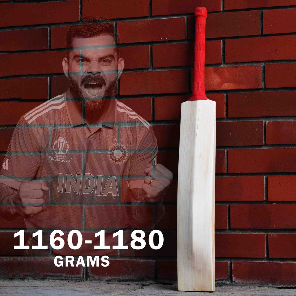 Customized Virat Kohli Profile English Willow Cricket Bat