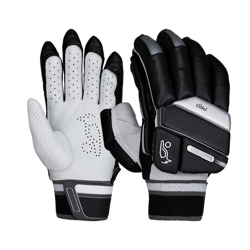 Kookaburra T20 PRO Black Cricket Batting Gloves