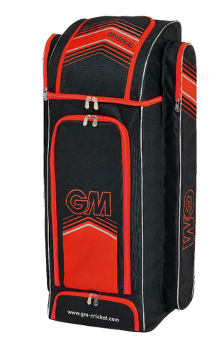 GUNN & MOORE ORIGINAL DUFFLE BAG BLACK/RED