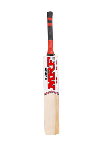 MRF Hunter English Willow Cricket Bat, Short Handle