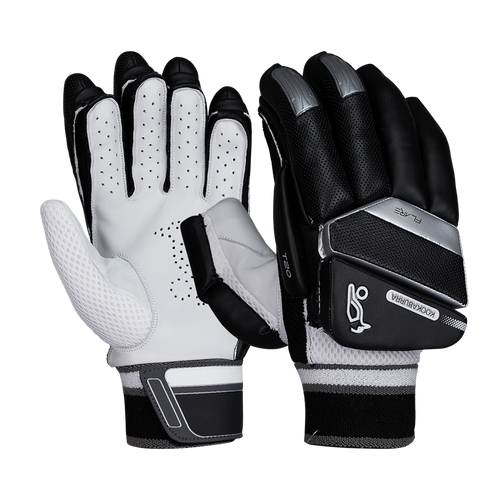 Kookaburra T20 Flare  Black Cricket Batting Gloves