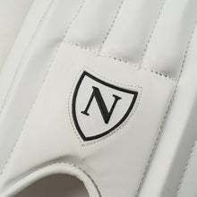 Newbery N Series White Cricket Batting Pads / Legguards - AMBIDEXTROUS