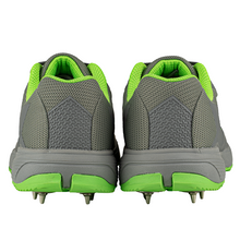 Newbery 2022 Flexispike Elite All Rounder Cricket Shoes - Grey /Green