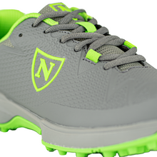 Newbery Elite All Rounder Pimple(Rubber Sole) Shoe - Grey / Green