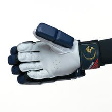 Gortonshire Focus Navy Blue Cricket Batting Gloves