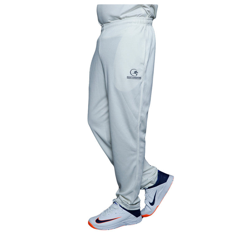 Gortonshire Premium Cricket White Trouser