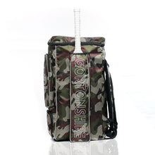 Gortonshire Pro Camo Cricket Duffle Kit Bag with Wheels