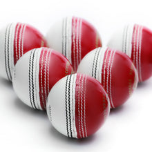 Gortonshire Red And White Leather Cricket Ball For Practice