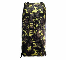 MRF ABD 17 Shoulder Cricket Kit Bag Yellow Camo (Large) With Wheels