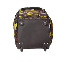 MRF ABD 17 Shoulder Cricket Kit Bag Yellow Camo (Large) With Wheels