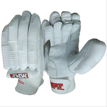 MRF Genius Grand Edition All White Cricket Batting Gloves