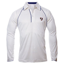 SG Premium Full Sleeves Cricket Shirt (White)