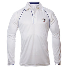 SG Premium Full Sleeves Cricket Shirt (White)