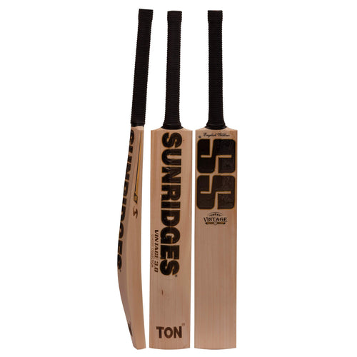 SS Vintage 3.0 Black English Willow Cricket Bat