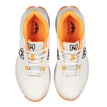 Newbery Cricket Shoes, Cricket Shoes, White Cricket Shoes, White Orange Cricket Shoes, Spikes