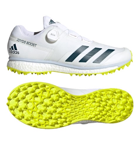 Adidas 22YDS Boost Cricket Shoes - Acid Yellow StarSportsUS Adidas 22YDS Boost Cricket Shoes - Acid Yellow StarSportsUS