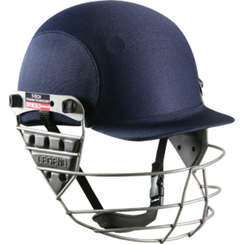 Gray Nicolls Legend Titanium Navy Cricket Helmet