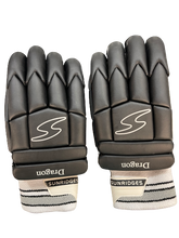 SS Dragon Cricket Black Batting Gloves