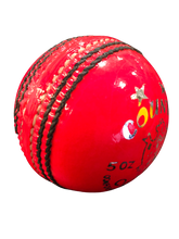 County Crown Pink Leather Cricket Ball