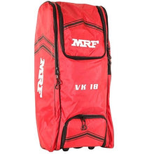 MRF VK 18 Shoulder Cricket Kit Bag RED with Wheels (Large)