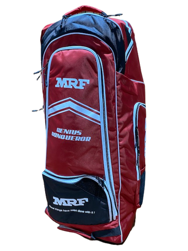 MRF Conqueror Shoulder Cricket Duffle Bag With Wheel (Large) On Sale for $125 , Free Shipping above $50 BAG - PERSONAL now available at StarSportsUS