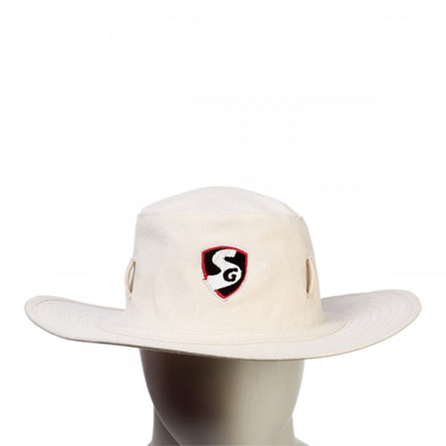 SG Supreme Panama Cricket Sunhat Cream