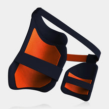 Moonwalkr 2.0 Cricket Batting Combo Thigh Guard Pad Blue