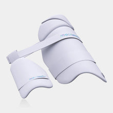 Moonwalkr 2.0 Cricket Batting Combo Thigh Guard Pad White